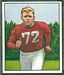 1950 Bowman Bill Fischer football card