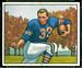 1950 Bowman Bob Perina football card