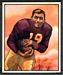 1950 Bowman Bob Goode football card