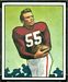 1950 Bowman Paul Salata football card