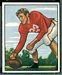 1950 Bowman Bill Johnson football card