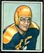1950 Bowman Dick Wildung football card