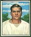 1950 Bowman Paul Burris football card