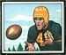 1950 Bowman Jerry Shipkey football card