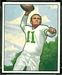 1950 Bowman Tommy Thompson football card