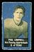 1950 Topps Felt Backs Paul Campbell football card