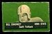 1950 Topps Felt Backs Bill Chauncey football card