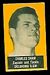 1950 Topps Felt Backs Charles Shaw football card
