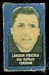 1950 Topps Felt Backs Langdon Viracola football card