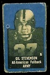 Gil Stevenson 1950 Topps Felt Backs football card