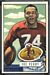 Joe Perry - 1951 Bowman football card #105 - click to see large image Joe Perry - 1951 Bowman football card #105