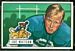 1951 Bowman football card #133: Joe Watson