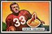 1951 Bowman football card #138: Ventan Yablonski