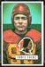 1951 Bowman Eddie Saenz football card