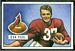 1951 Bowman football card #30: Don Paul