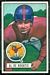 1951 Bowman Al DeRogatis football card