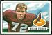 1951 Bowman Bill Fischer football card