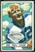1951 Bowman Brad Ecklund football card