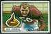 1951 Bowman Jack Jennings football card