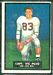 1951 Topps Magic Vic Pujo football card