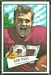 1952 Bowman Large Don Paul football card