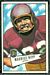 Maurice Nipp - 1952 Bowman Large football card #107 - click to see large image Maurice Nipp - 1952 Bowman Large football card #107