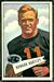1952 Bowman Large Howard Hartley football card