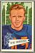 1952 Bowman Large Gene Schroeder football card