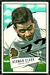 1952 Bowman Large Herman Clark football card