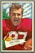 1952 Bowman Small Don Paul football card