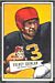 1952 Bowman Small Volney Quinlan football card