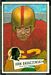 1952 Bowman Small John Badaczewski football card