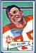 1952 Bowman Small football card #121: Fred Williams