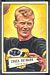 1952 Bowman Small Chuck Ortmann football card
