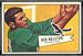 1952 Bowman Small Bobby Walston football card