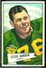 1952 Bowman Small Steve Dowden football card