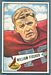 1952 Bowman Small Bill Fischer football card