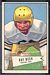 1952 Bowman Small Ray Beck football card