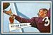 1952 Bowman Small Bill McColl football card