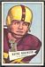 1952 Bowman Small Wayne Robinson football card