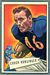 1952 Bowman Small Chuck Hunsinger football card