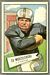 1952 Bowman Small Ed Modzelewski football card