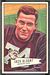 1952 Bowman Small Jack Blount football card