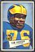 1952 Bowman Small Thomas Johnson football card