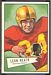 1952 Bowman Small Leon Heath football card