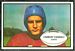 1953 Bowman Charley Conerly football card