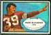 1953 Bowman football card #32: Hugh McElhenny