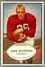 1953 Bowman football card #45: John Olszewski