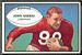 1953 Bowman John Karras football card