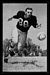 1953 Rams Team Issue Norb Hecker football card